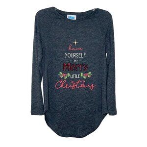 ❤️ 🆕 ROCKIN AROUND Lightweighht Christmas Top Size S